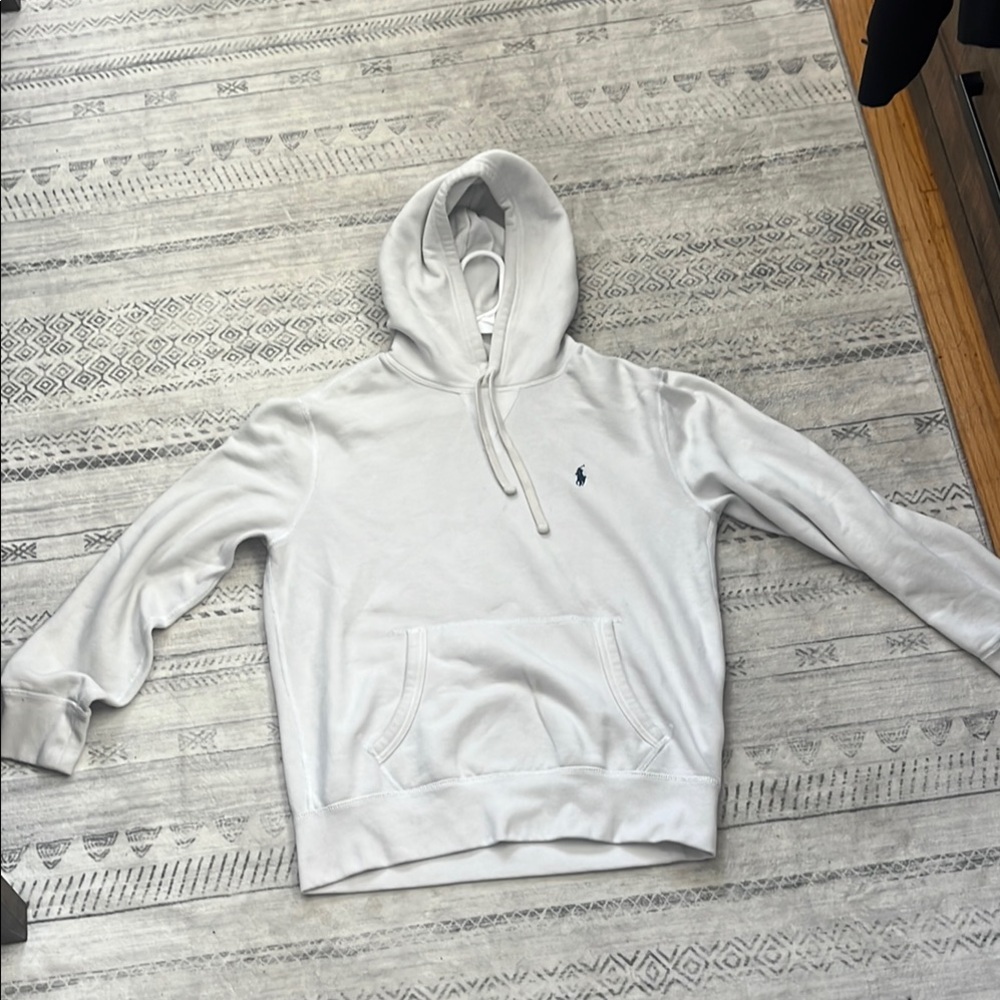 White Hoodie Sweater